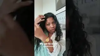 4c Straight hair natural braid out with micro links