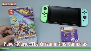 Paper Mario: The Origami King Gameplay