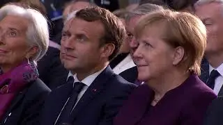 EU Leaders honour Mario Draghi for defending the European Dream as ECB #SuperMario