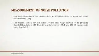 20CE25T Unit 3 Noise pollution Effect and control