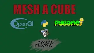 Rubik Cube with custom image on each face [OpenGL+Pygame]