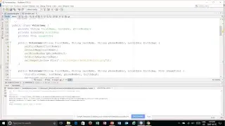 Volunteer App in Java