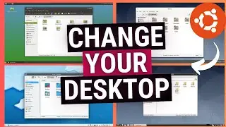 Измените среду рабочего стола в Linux