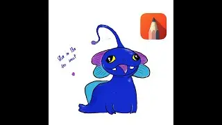 Autodesk Sketchbook Drawing | The Sea Beast