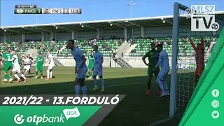 Paksi FC – Puskás Akadémia FC | 4-1 | (3-0) | OTP Bank Liga | 13. forduló | MLSZTV