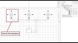 Check Duct Systems- REVIT MEP