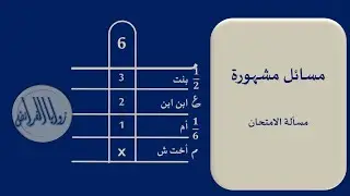 الدرس48- مسألة الامتحان