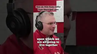 How do HOA regulations differ from laws. #realestateinvesting #hoa