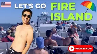 🚒 Fire Island for the first time & how I missed the train and lost my mind: Watch before you go!