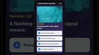 DMV driving license exams Test 2025🚦&ndash; Full Series