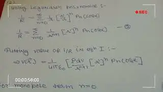 Multipole expansion |Continuous charge distribution &localized current distribution #engineering🙏🎉👍