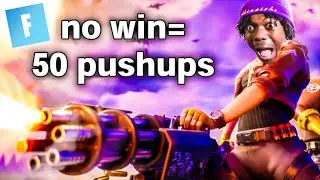 Streamathon Day 5: No Fortnite Win = 50 Push-Ups