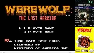 Werewolf: The Last Warrior (NES) Any% No Super WW Glitch speedrun in 11:42 (World Record)