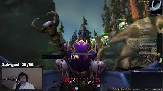 Big experience buff means leveling - Nightborne Warlock