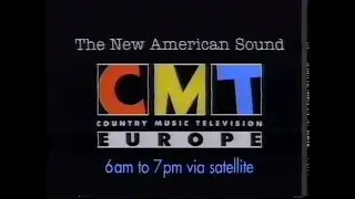 Country Music Television UK (CMT): Promo - 1994