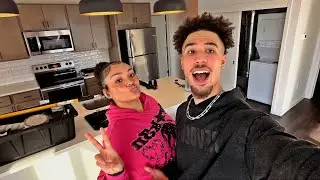 MOVING OUT AT 20 WITH MY GIRLFRIEND | LUXURY APT TOUR