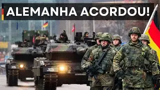 O PLANO SECRETO da ALEMANHA para ser a MAIOR POT&Ecirc;NCIA MILITAR da Europa