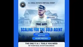 NICK KREM PART 1 of 4 PART SERIES. AI tools you need to be using to scale your solo business.