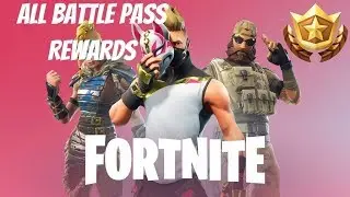Fortnite: Battle Royale - Season 5 All Battle Pass Rewards: Tier 1 - Tier 100