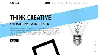 CSS Landing Page Website Design with Source Code | Coming Soon