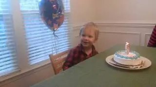 Thomas's birthday song!