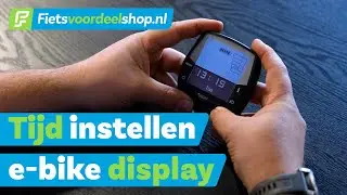 Zo pas je de tijd van je e-bike display aan - Bosch Intuvia klok verzetten