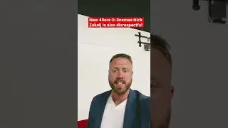 New 49ers O-lineman Nick Zakelj can also be disrespectful