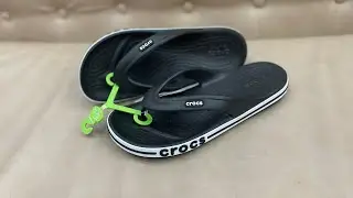 Crocs Bayaband Flip Black White 205393-066