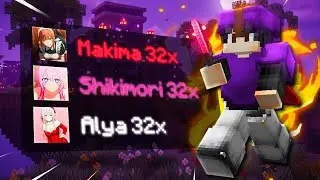TOP 5 ANIME MINECRAFT BEDWARS TEXTURE PACK JAVA 1.8 & BEDROCK 1.21+
