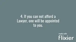 Virtual Assistant Reading your Miranda Rights