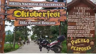 CONOCIENDO VILLA GENERAL BELGRANO y LA CUMBRECITA - Pueblo Peatonal de ensueño En Honda Twister 250