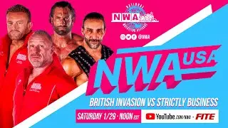 FULL MATCH - Strictly Business vs British Invasion | NWA USA S1E4