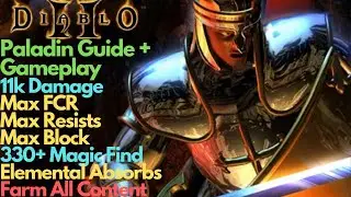 Diablo 2: INCREDIBLE Blessed Hammer Paladin [Guide + Gameplay]