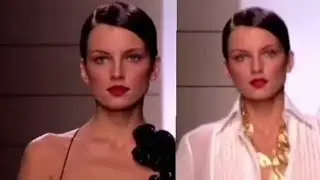 Irina Bondarenko for Valentino SS 2001 Timeless Fashion Designer