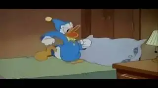 Kalle anka - Sv&aring;rt att sova