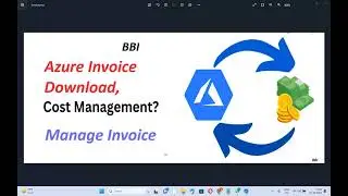 3. Manage Azure Invoice | Managing Invoice in the Azure Portal