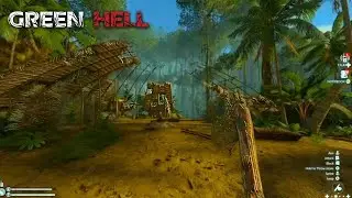 Finding an abandoned tribal village in GREEN HELL