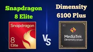 Snapdragon 8 Elite vs Dimensity 6100 Plus // Dimensity 6100 Plus vs 8 Elite @thetechnicalgyan
