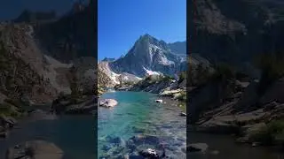 This isn&rsquo;t the Swiss Alps; this is California⛰️👇 #hiking