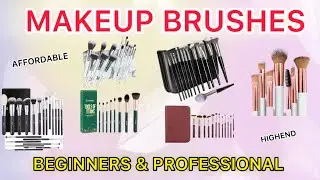 Best Makeup Brush Brands for Beginners & Professionals | Under ₹1000 & ₹1500+ | #makeupbrushes