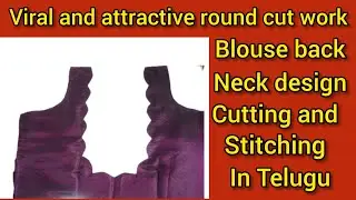 Blouse back neck cut work design #videos #ytvideos 