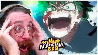 LE MEILLEUR &Eacute;PISODE DE MHA ??? - MY HERO ACADEMIA SAISON 8 &Eacute;PISODE 8 REACT FR