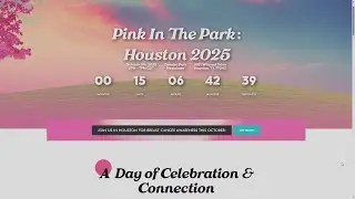 Pink in the Park: Houston 2025 to honor, uplift & empower is Oct 4