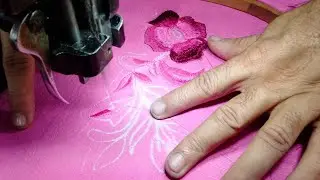 How To Make Easy And Basic Machine Embroidery | Embroidery Tutorial | Embroidery Crafts |