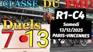Pronostic PMU: Bases Solide du quinté du samedi 13/12/2025 Prix Michel Thoury