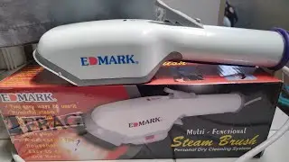 EdMark Multifunction Steam Iron brush Unboxing and review Testing.