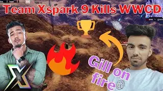 Xspark 9 kills Domination💓| Gill On fire🔥solo 5 kills | TX  | BGIS | BGMI 🏆