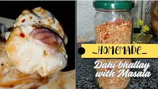 homemade dahi bhalla masala with dahi bhallay || how to make soft and juicy dahi bhallay