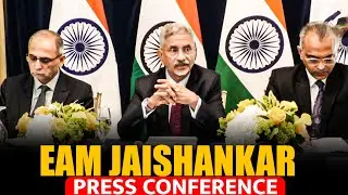 EAM Jaishankar addresses press conference in Washington D.C I USA I India I Trump I QUAD