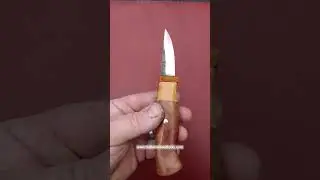 Amazing hand crafted Puukko knife #knifemaking #handmade #puukko #leathercraft #woodcarvingknife